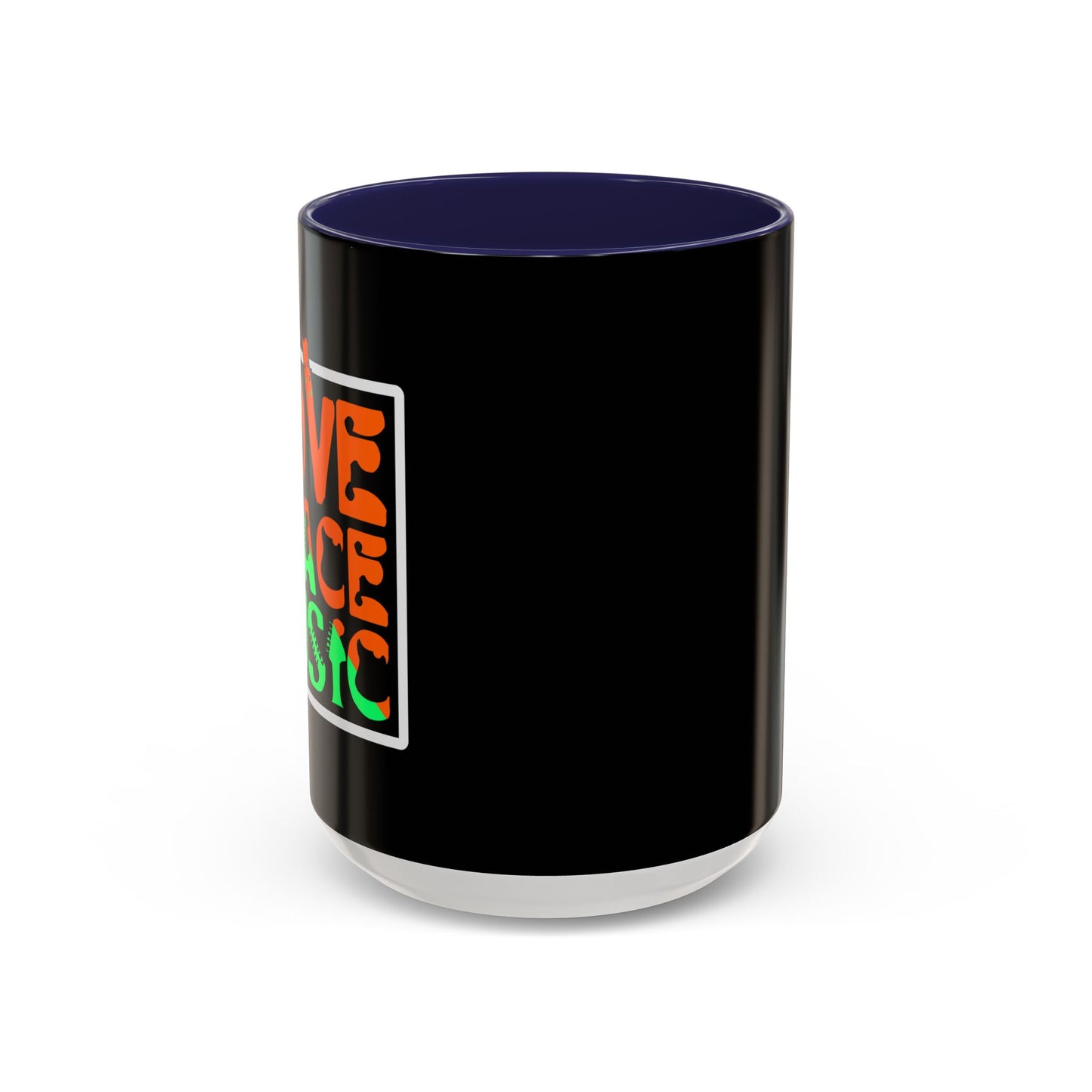 Love Peace Music Accent Coffee Mug (11, 15oz)