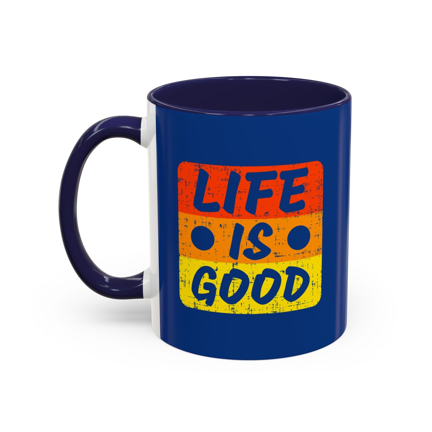 Life Is Good Accent Coffee Mug (11, 15oz)