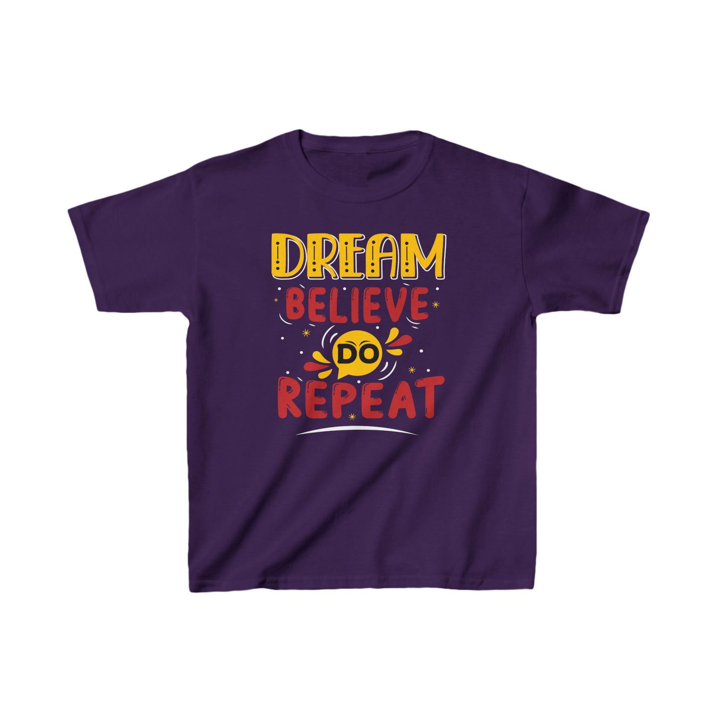Dream Believe Repeat Kids Heavy Cotton™ Tee