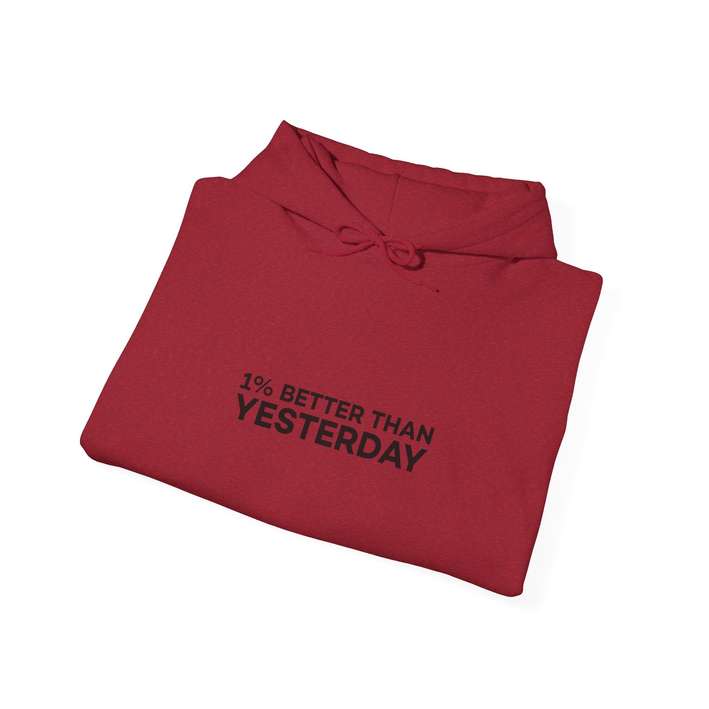 1% Better Than Yesterday Unisex Heavy Blend™ Hooded Sweatshirt
