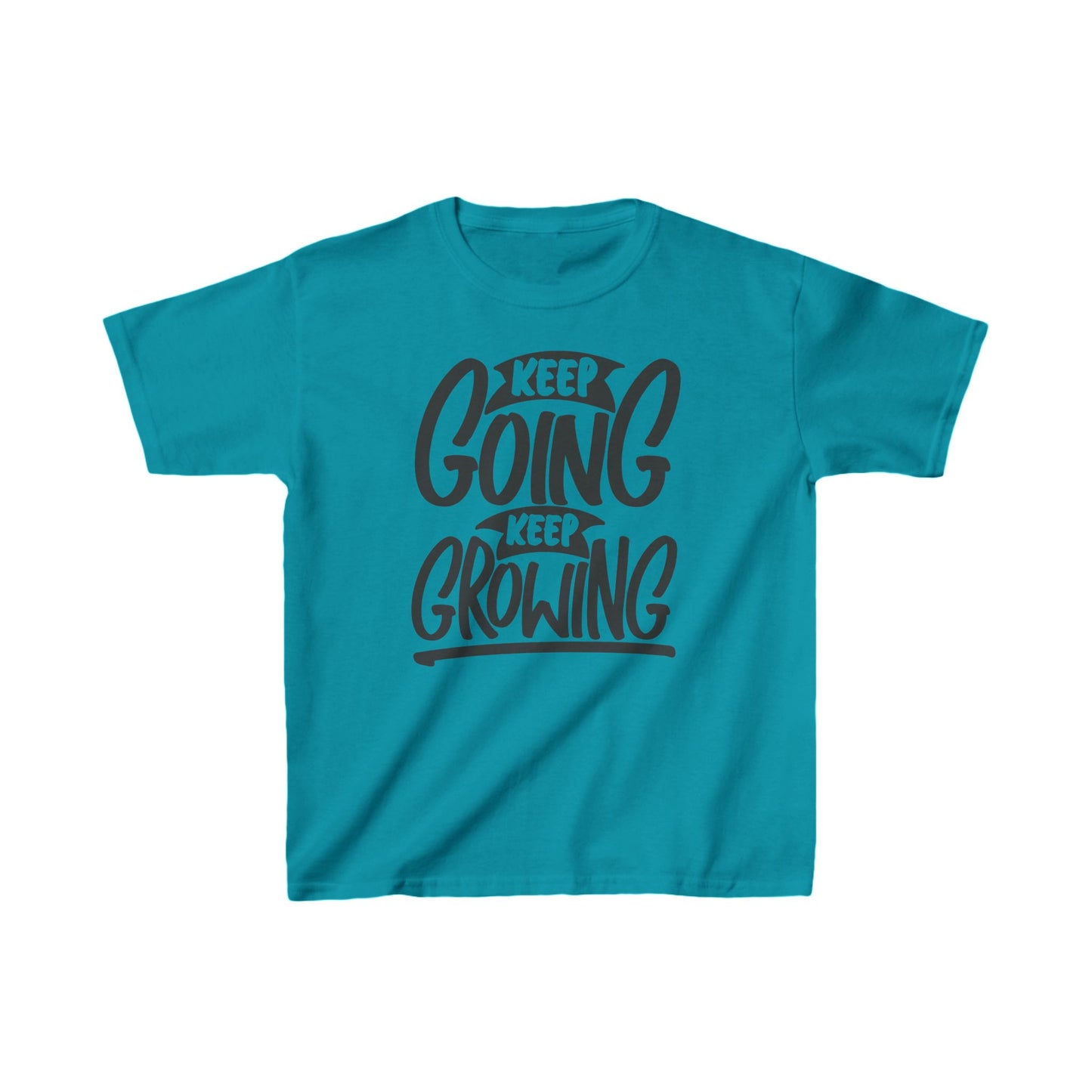 Keep Going Keep Growing Kids Heavy Cotton™ Tee