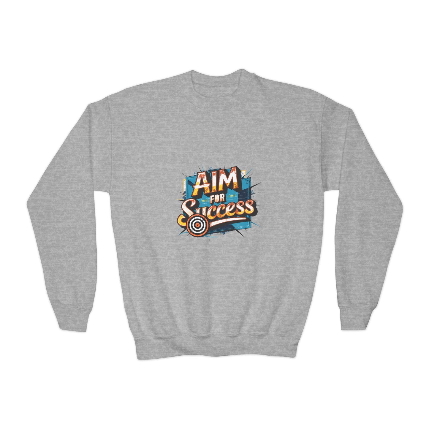 Aim For Success Youth Crewneck Sweatshirt