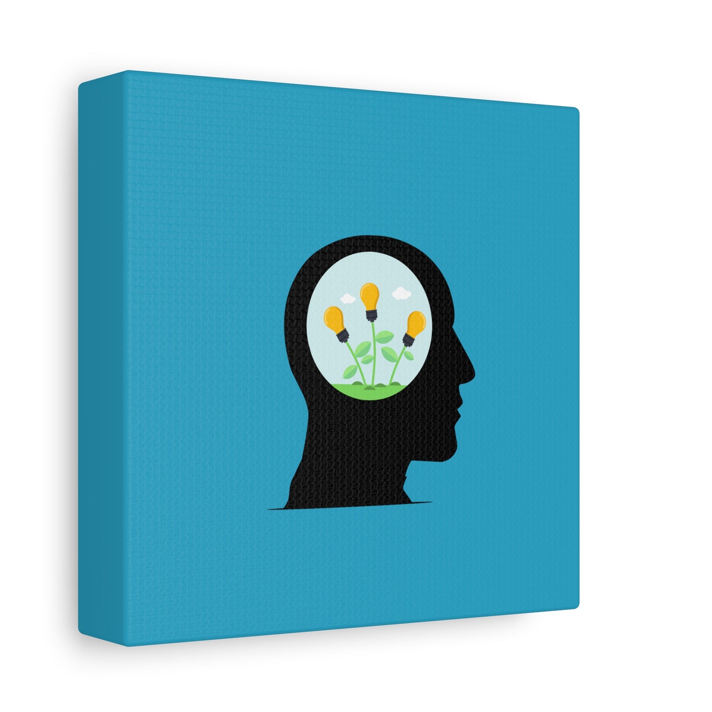 Mindset And Positive Thoughts Matte Canvas, Stretched, 1.25"