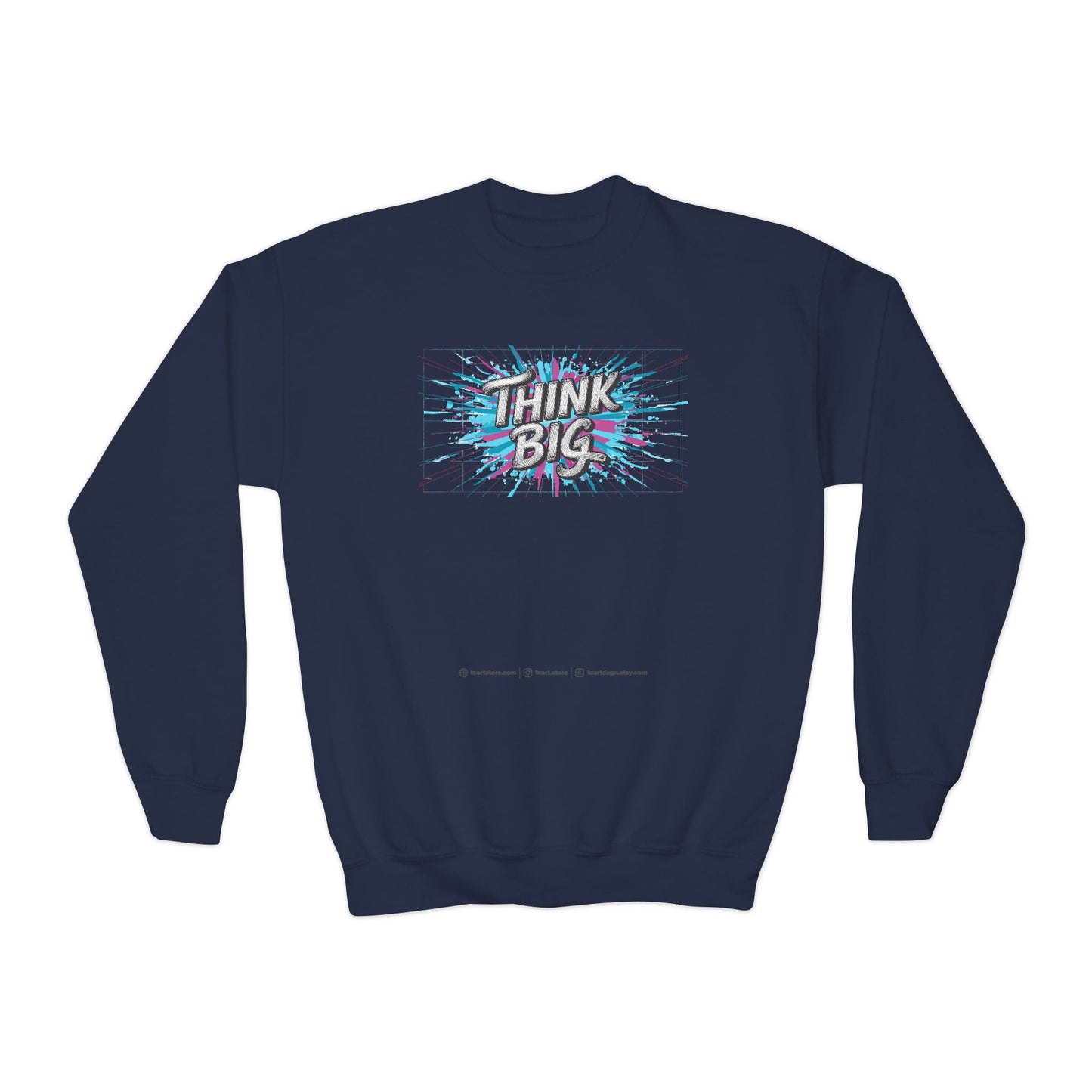 Think Big Youth Crewneck Sweatshirt