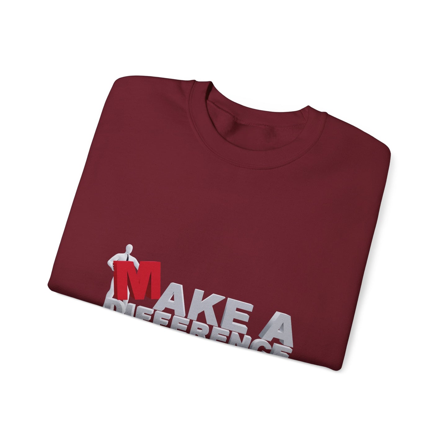 Make A Difference Unisex Heavy Blend™ Crewneck Sweatshirt