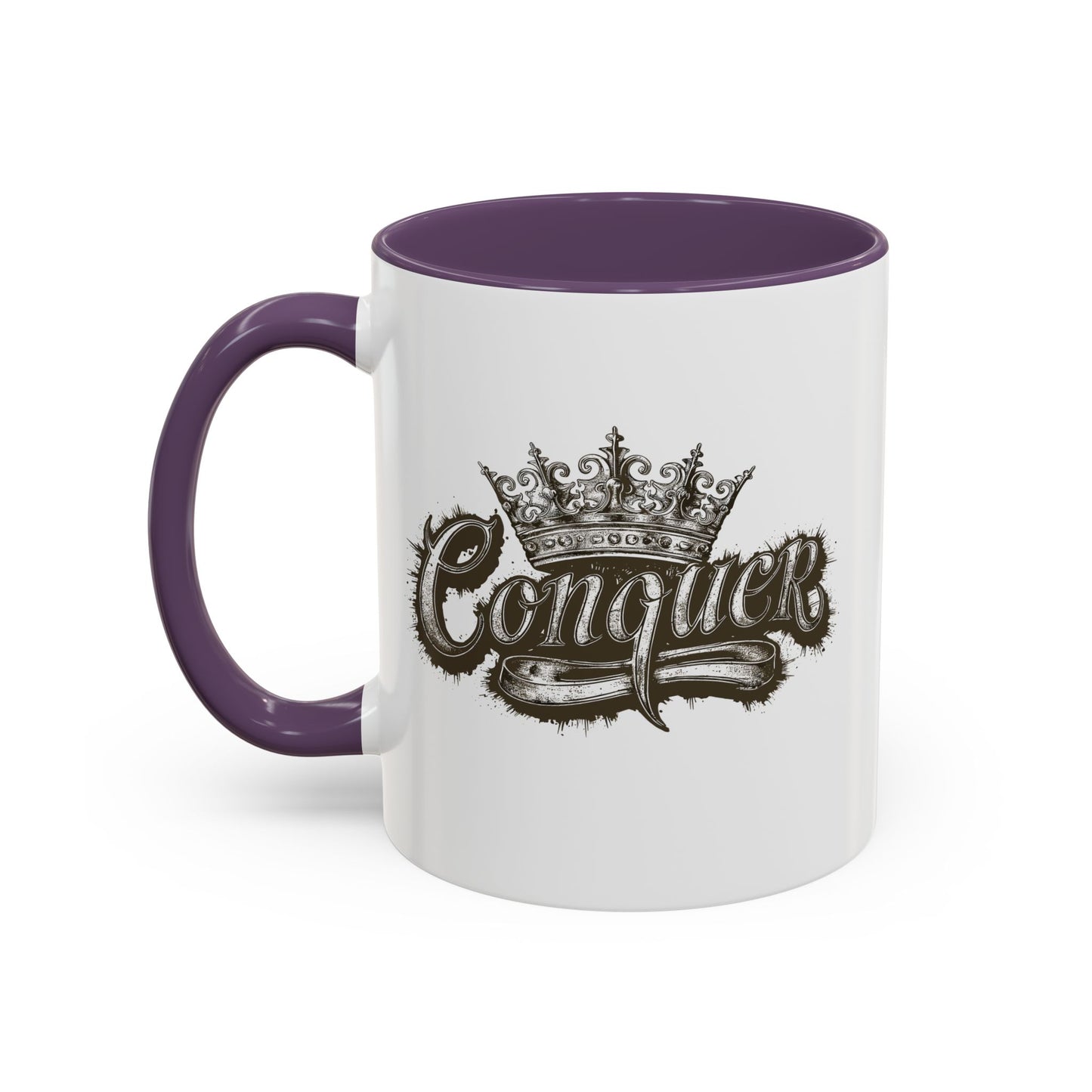 Conquer Accent Coffee Mug (11, 15oz)