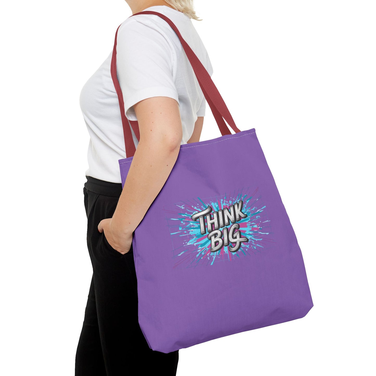 Think Big Tote Bag (AOP)