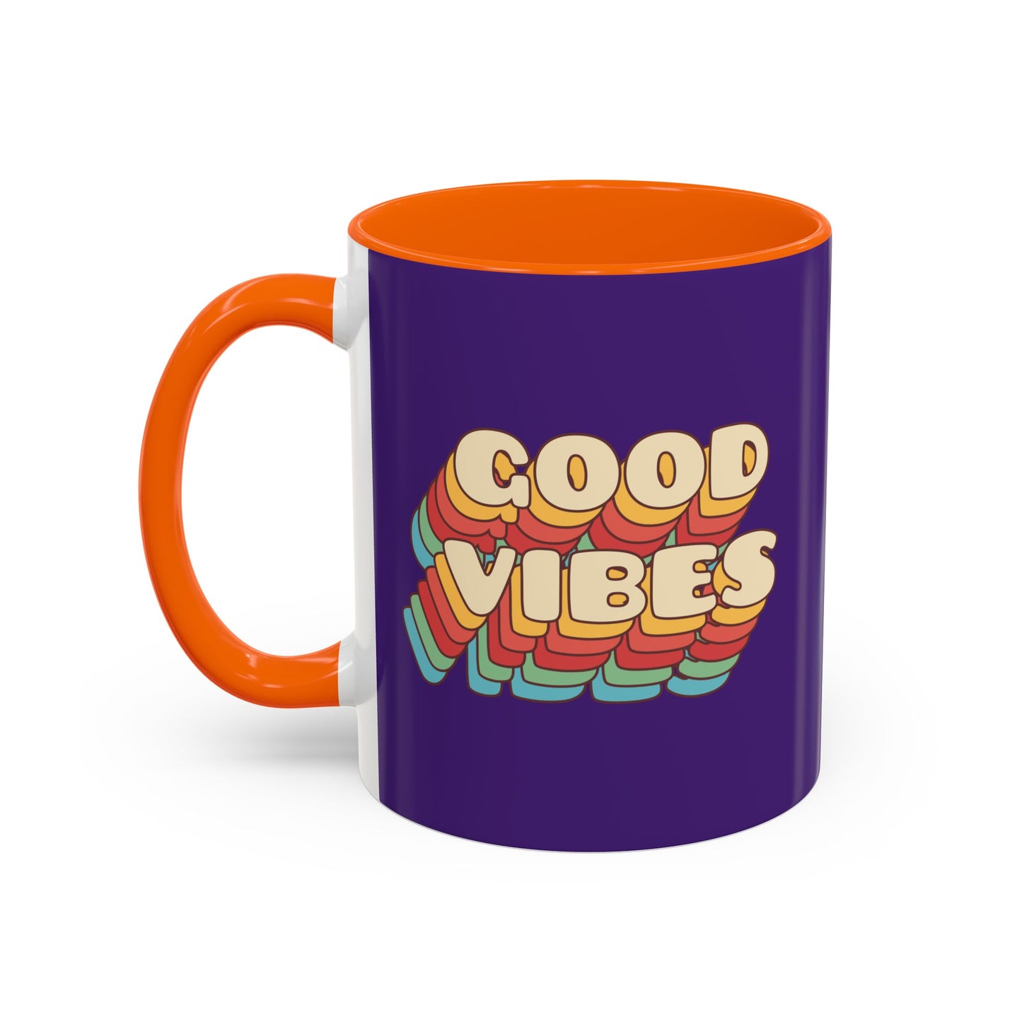 Good Vibes Accent Coffee Mug (11, 15oz)