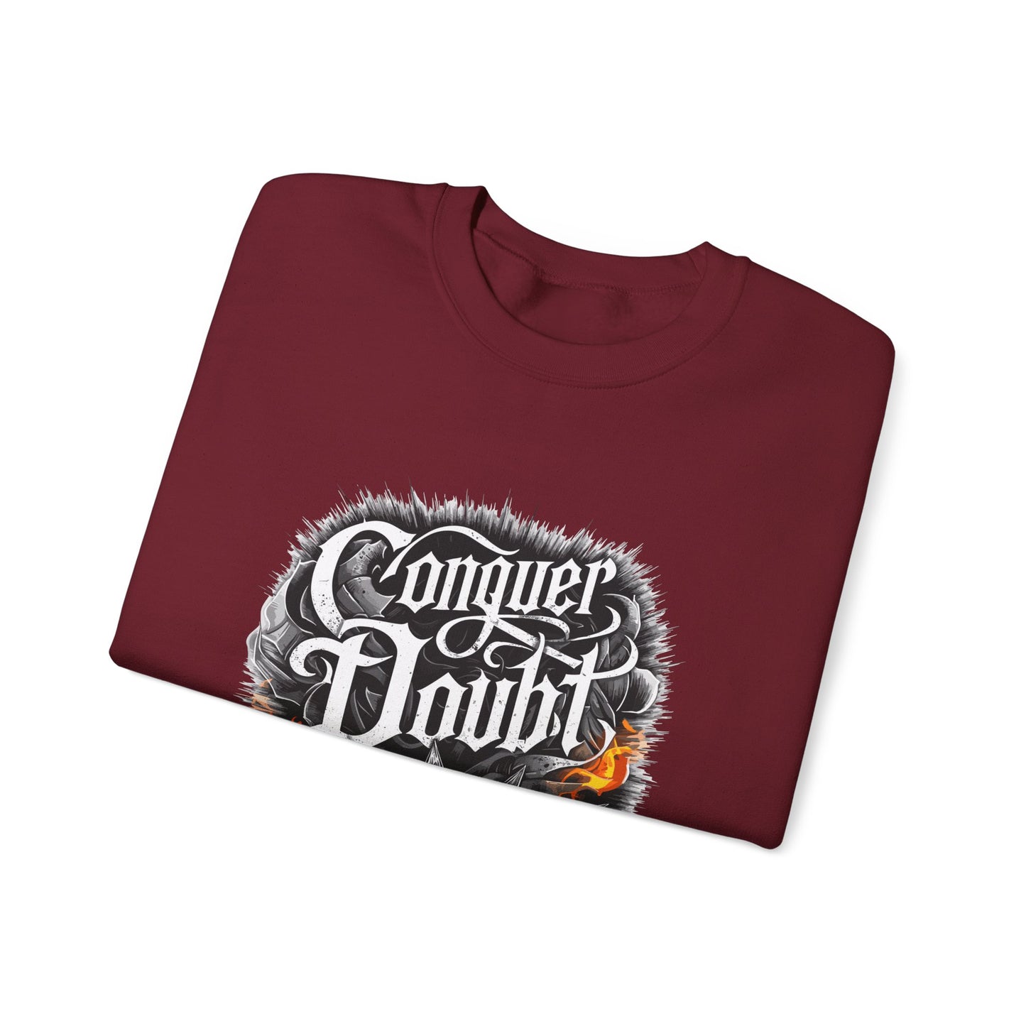 Conquer Doubt Unisex Heavy Blend™ Crewneck Sweatshirt