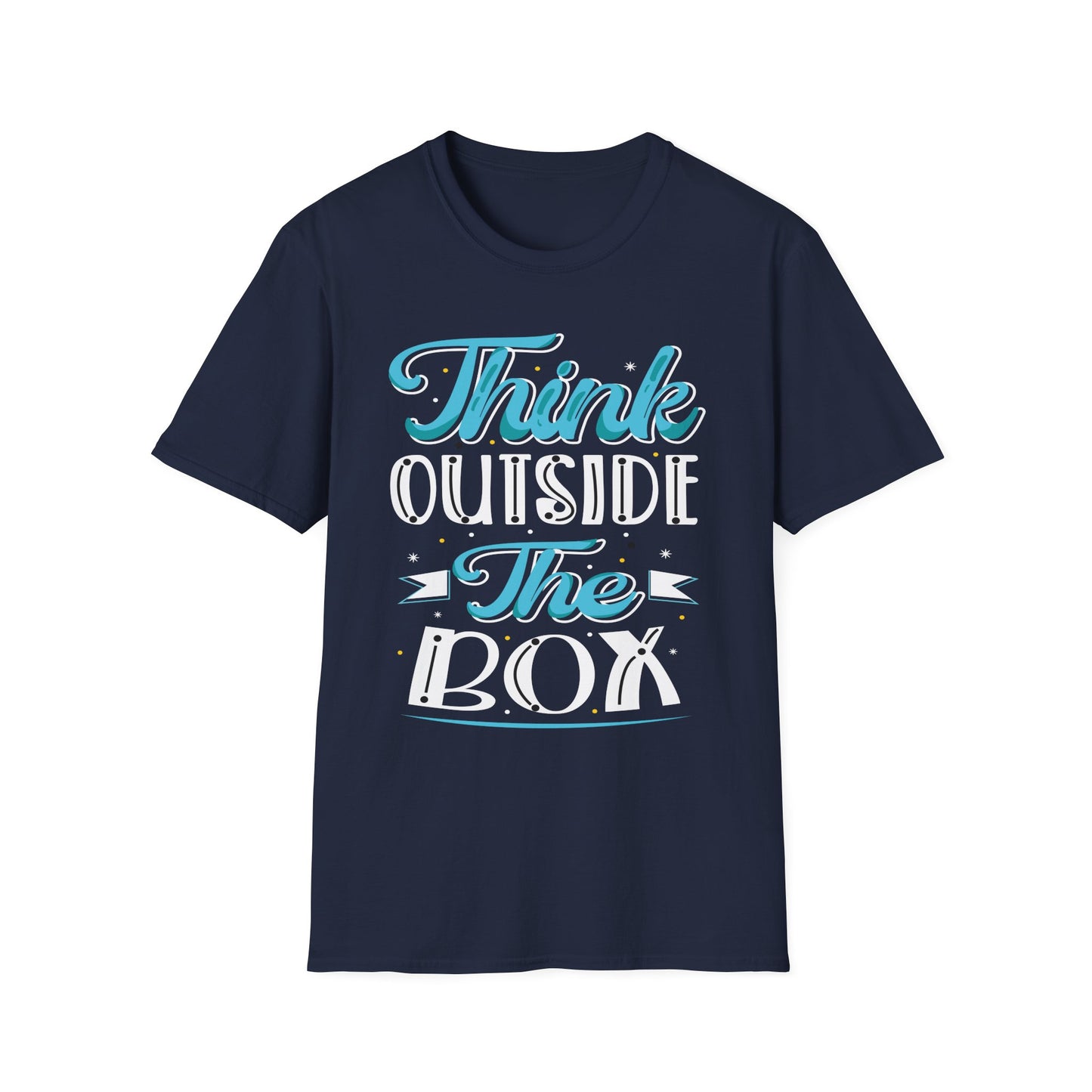 Think Outside The Box  Unisex Softstyle T-Shirt