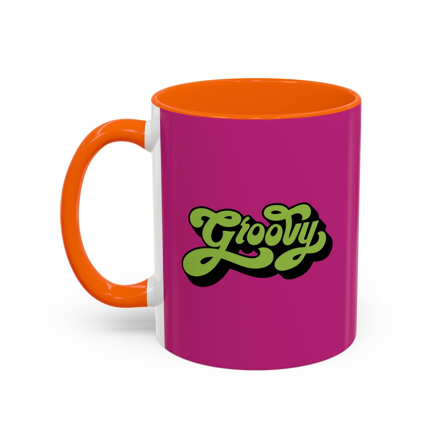 Groovy Accent Coffee Mug (11, 15oz)