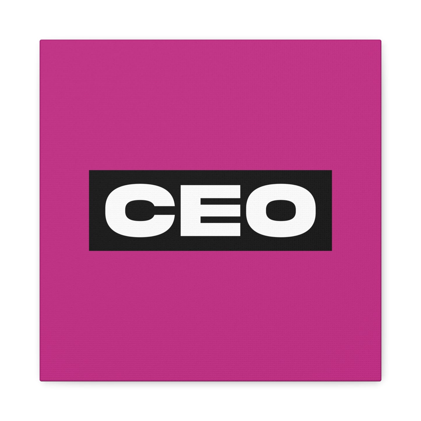 Ceo Matte Canvas, Stretched, 1.25"