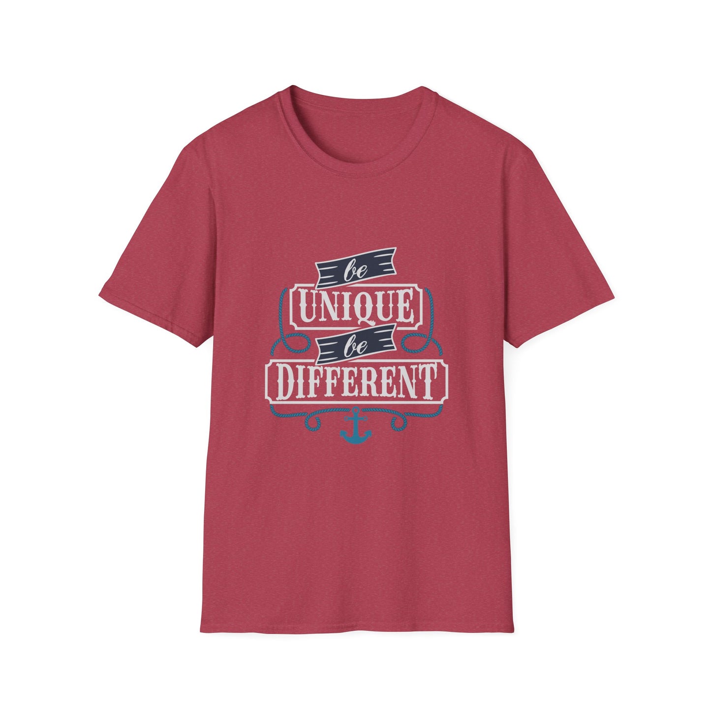 Be Unique Be Different Unisex Softstyle T-Shirt
