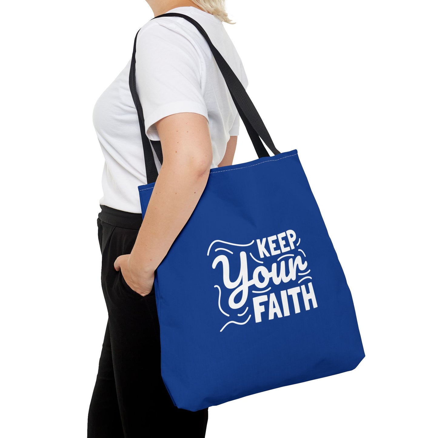 Keep Your Faith Tote Bag (AOP)