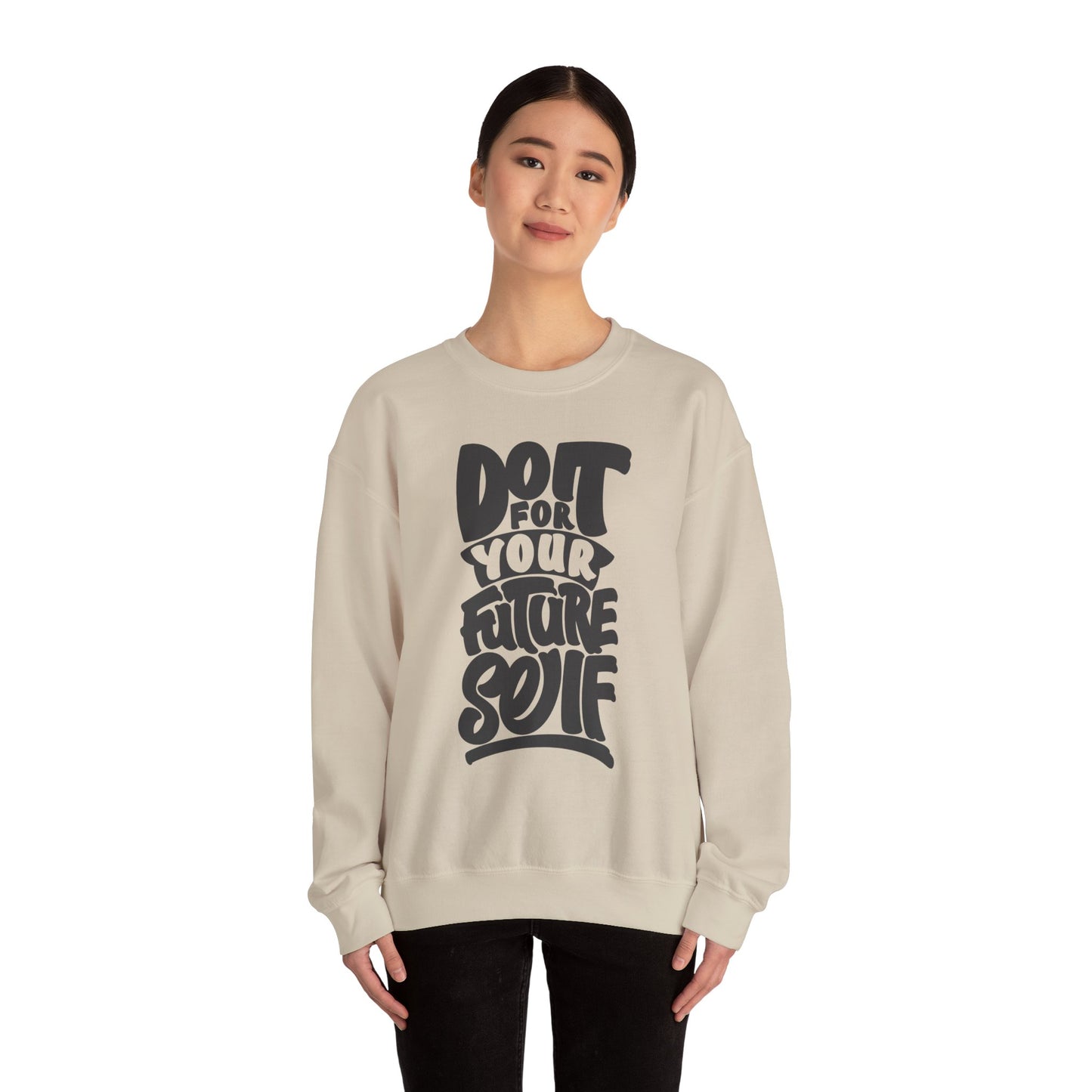 Do It For Your Future Self Unisex Heavy Blend™ Crewneck Sweatshirt