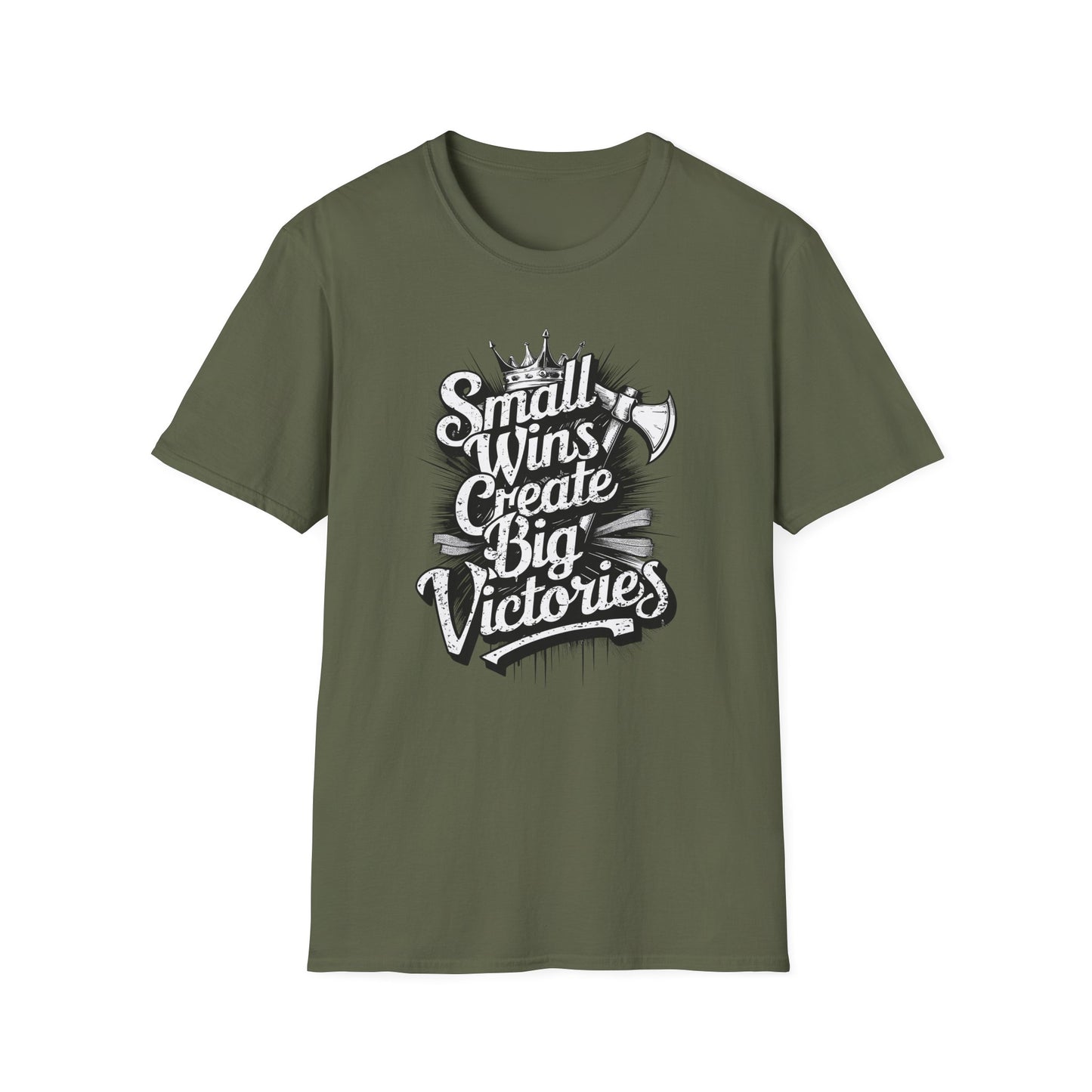 Small Wings Create Big Victories Unisex Softstyle T-Shirt