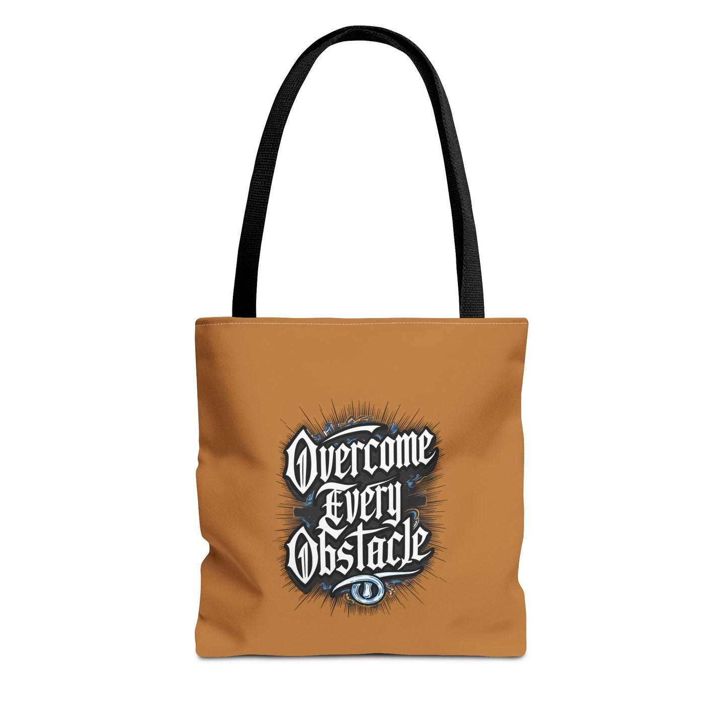 Overcome Every Obstacle Tote Bag (AOP)