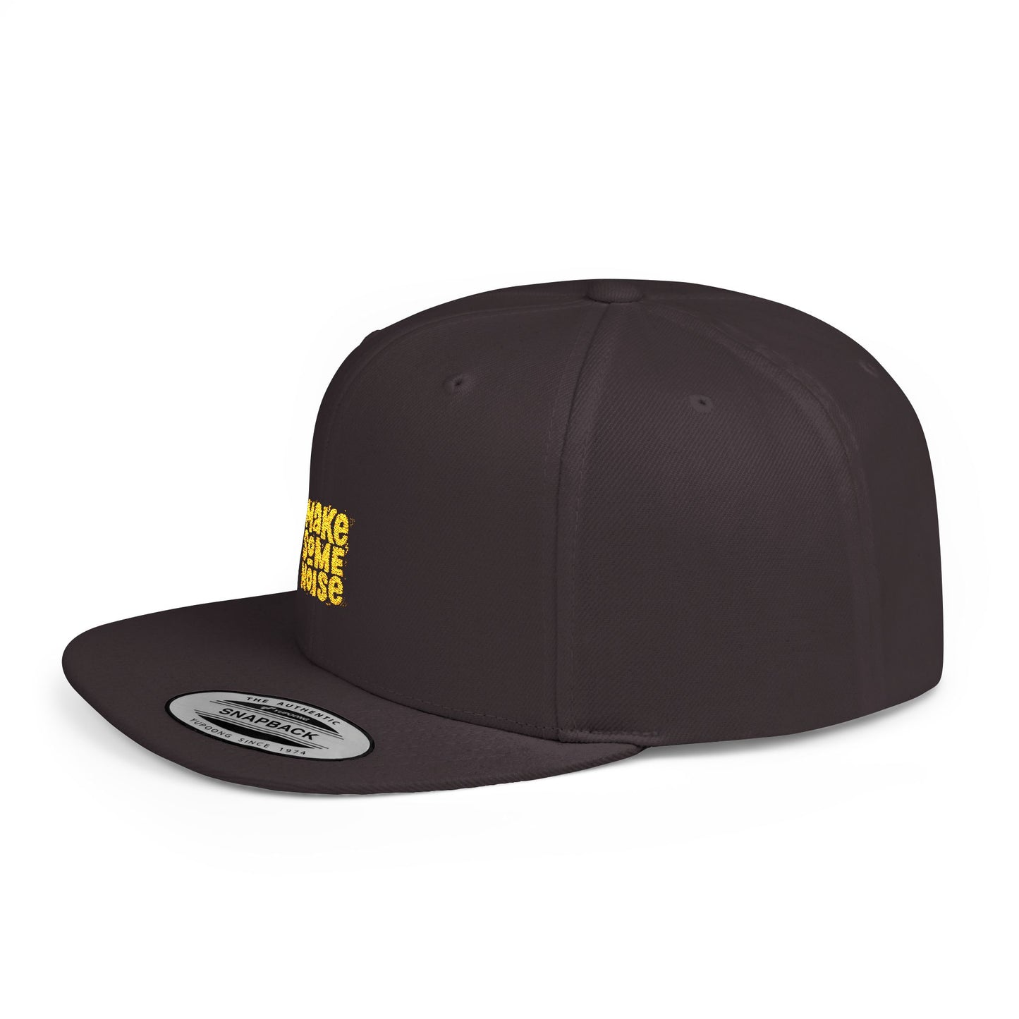 Make Some Noise Flat Bill Snapback