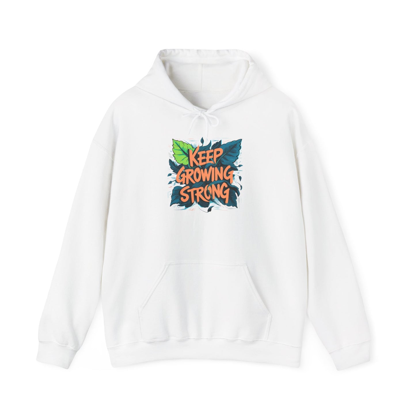 Keep Growing Strong Unisex Heavy Blend™ Hooded Sweatshirt