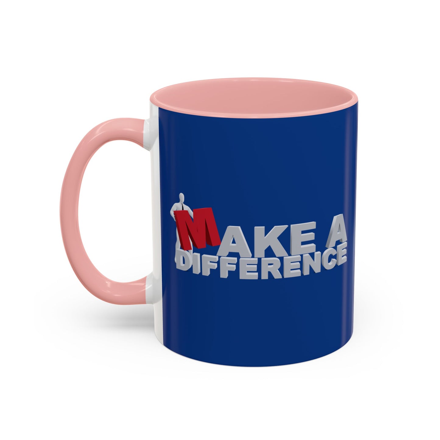 Make A Difference Accent Coffee Mug (11, 15oz)