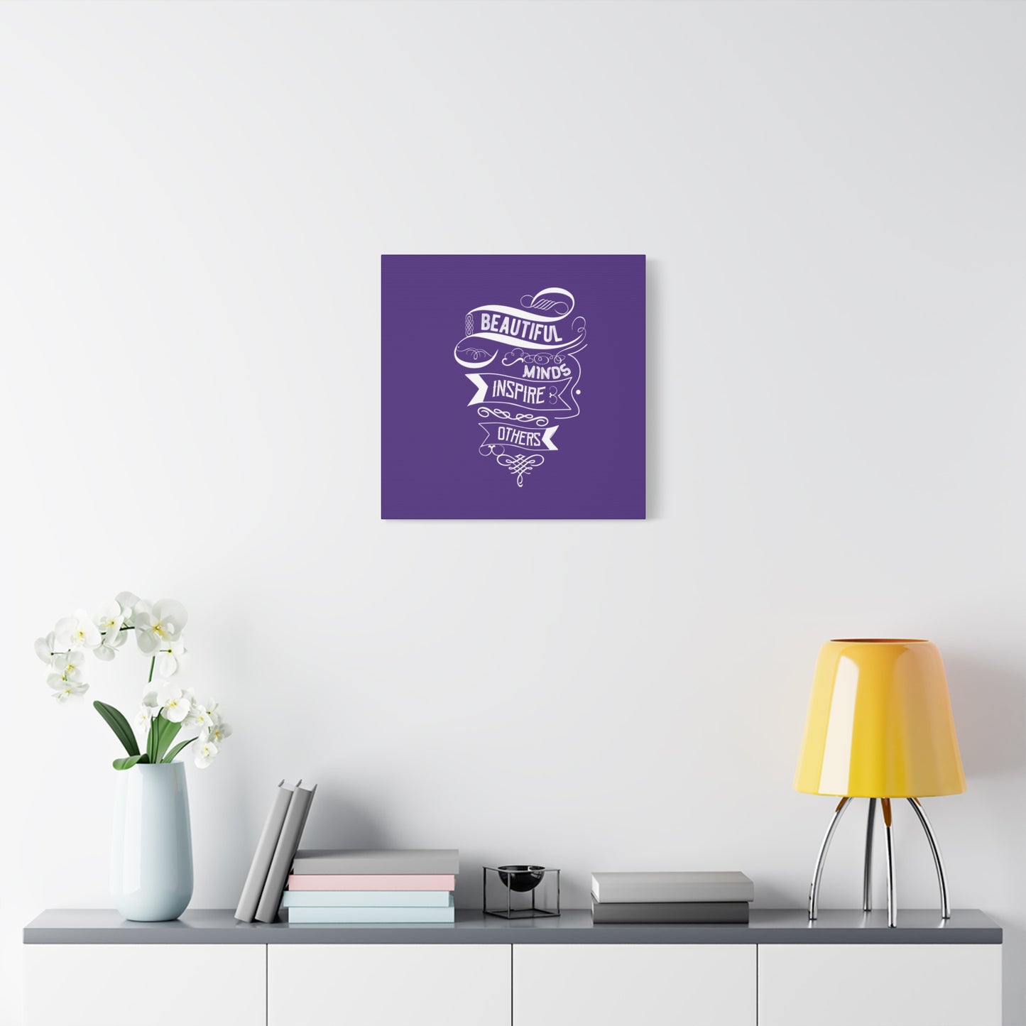 Beautiful Mind Inspire Others Matte Canvas, Stretched, 1.25"