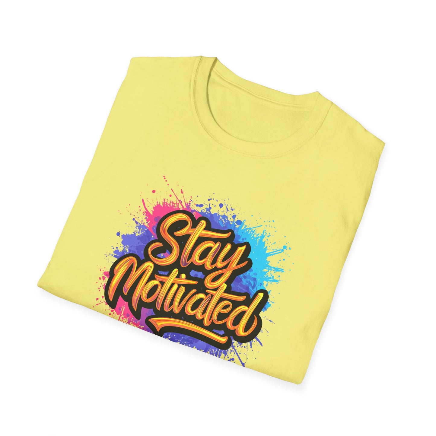 Stay Motivated Unisex Softstyle T-Shirt