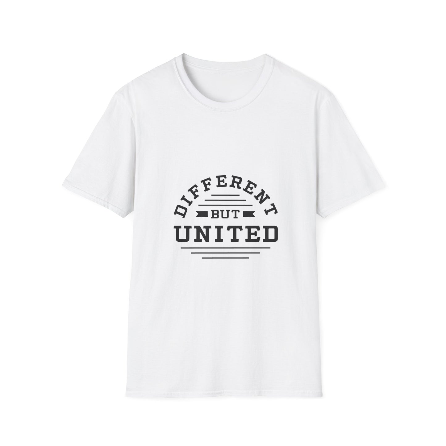Different But United Unisex Softstyle T-Shirt