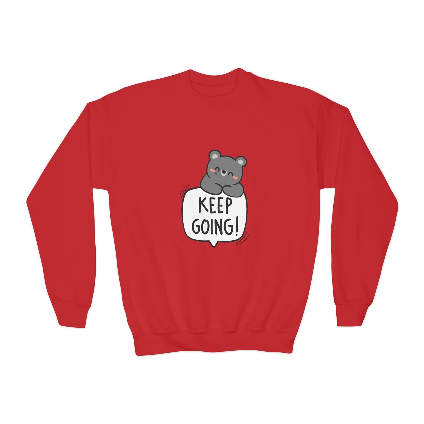 Keep Going Youth Crewneck Sweatshirt