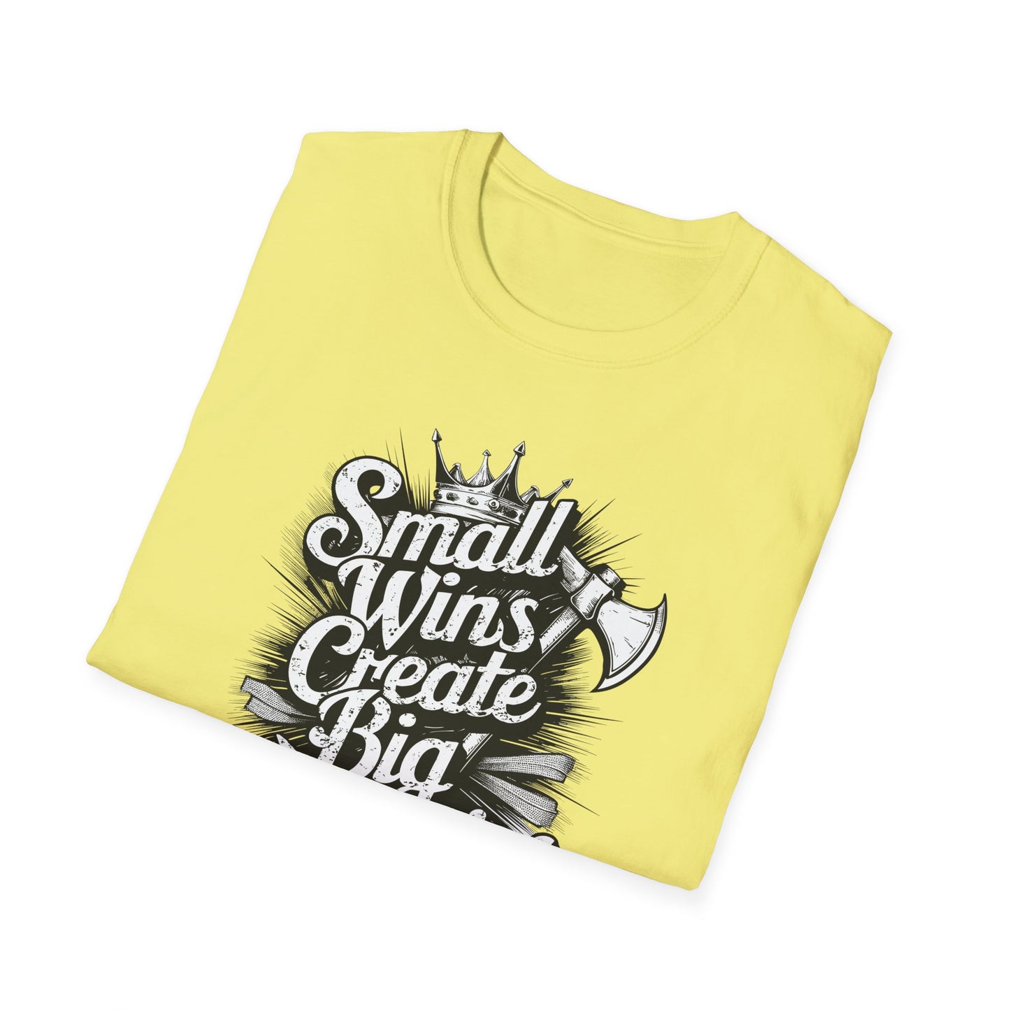Small Wings Create Big Victories Unisex Softstyle T-Shirt