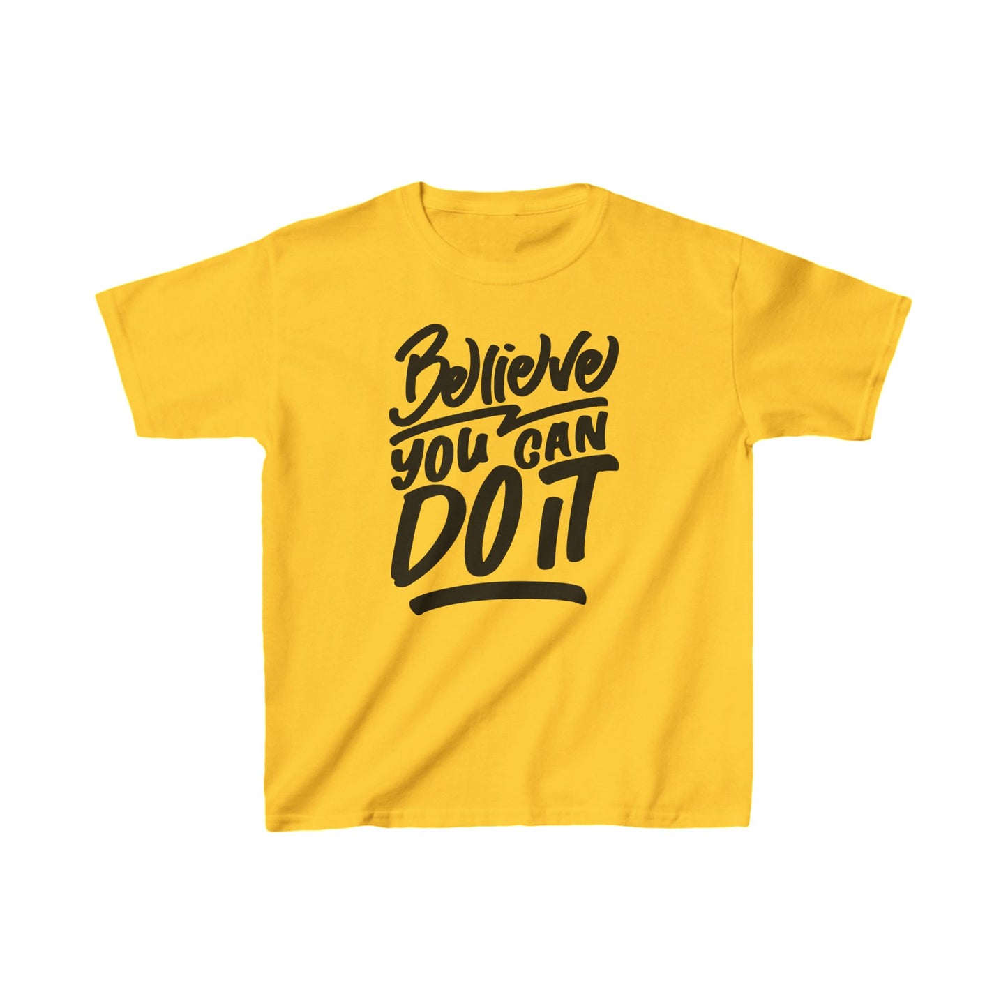 Believe You Can Do It Kids Heavy Cotton™ Tee
