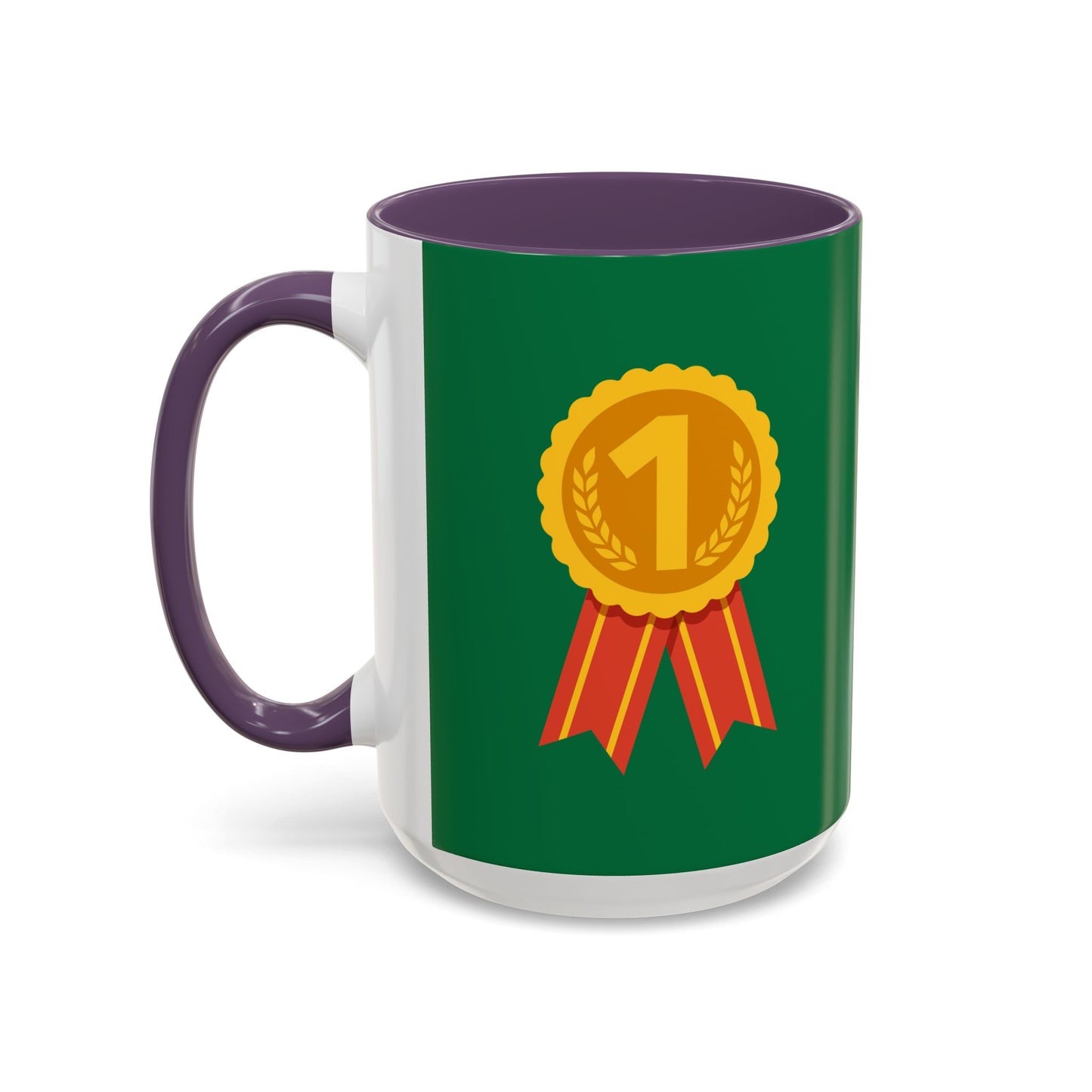 Gold Medal Symbol Accent Coffee Mug (11, 15oz)