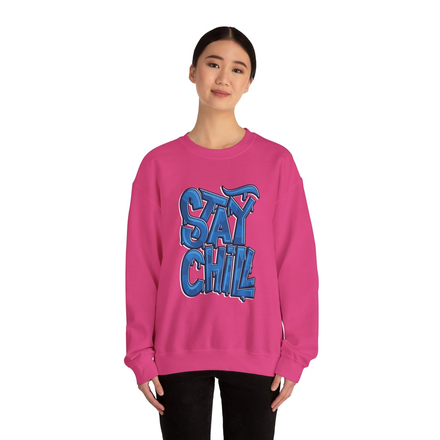Stay Chill Unisex Heavy Blend™ Crewneck Sweatshirt