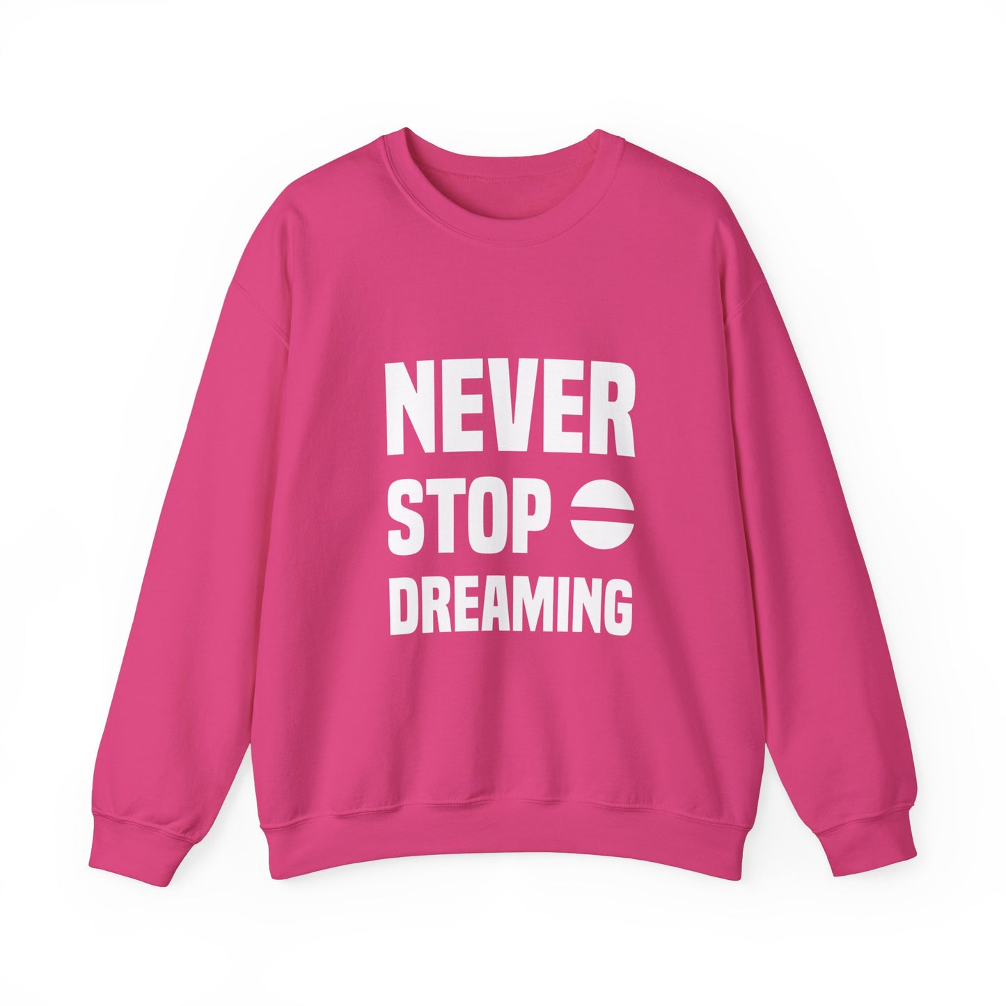 Never Stop Dreaming Unisex Heavy Blend™ Crewneck Sweatshirt
