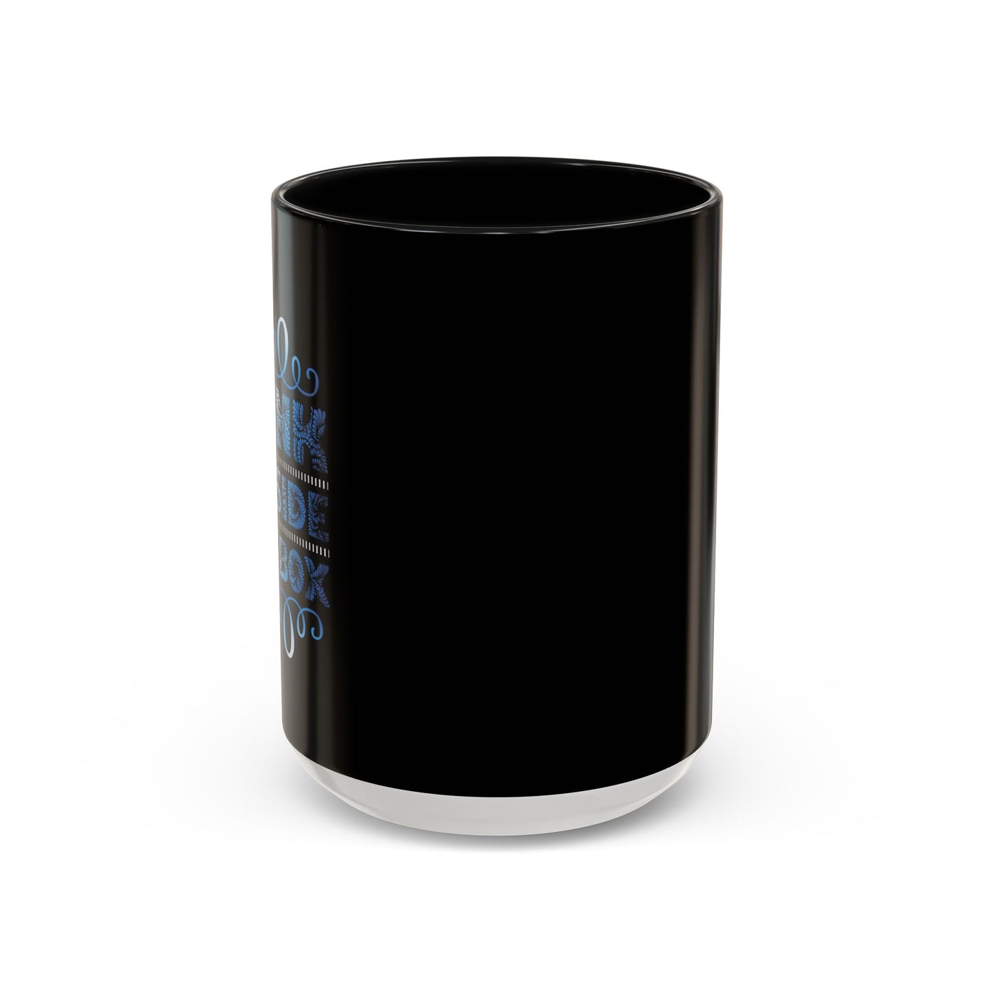 Think Outside The Box Accent Coffee Mug (11, 15oz)