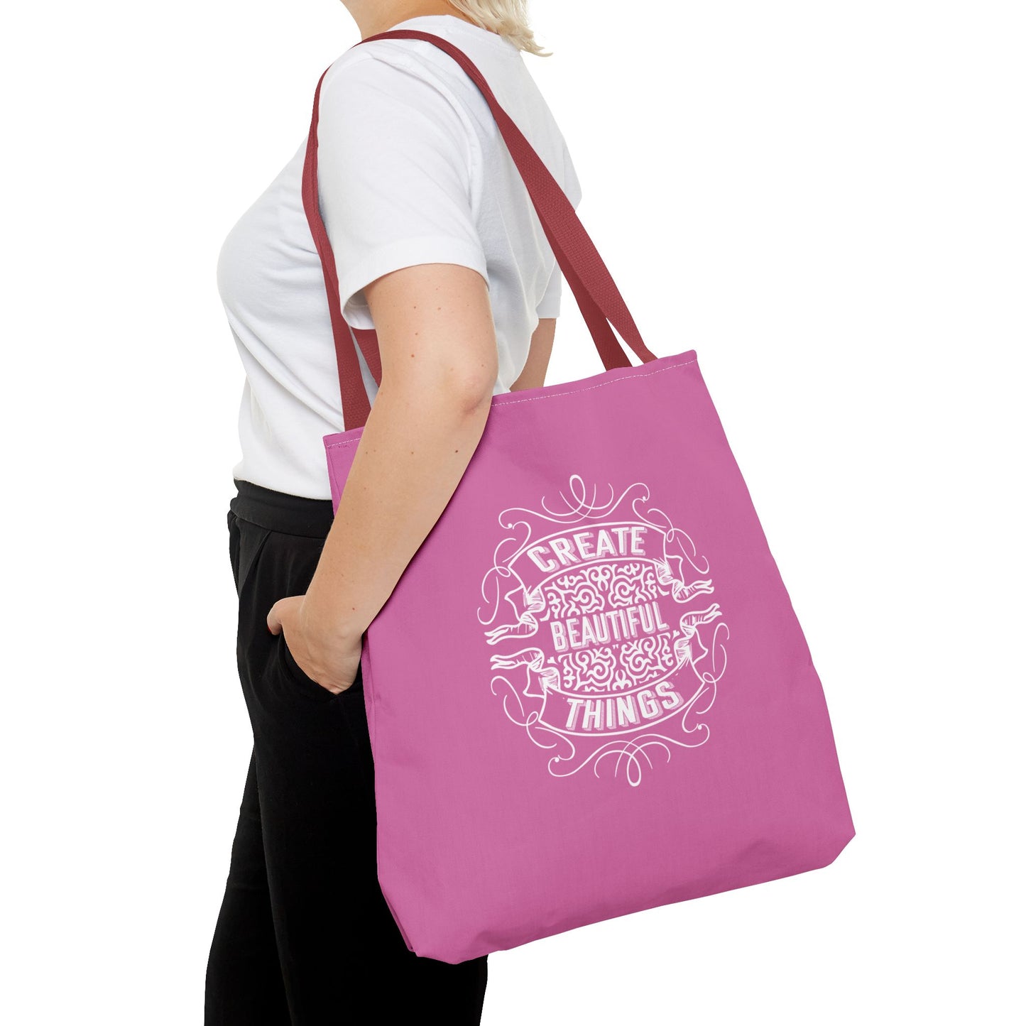 Create Beautiful Things Tote Bag (AOP)