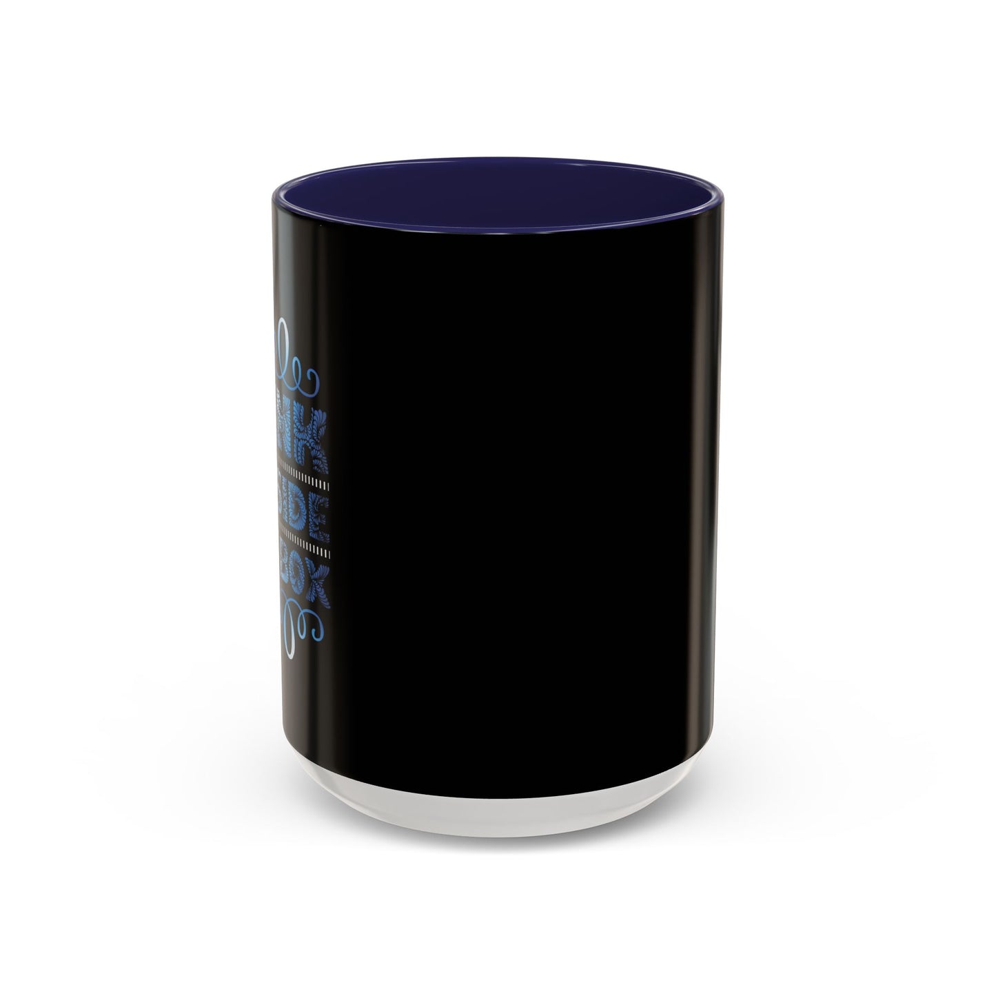 Think Outside The Box Accent Coffee Mug (11, 15oz)