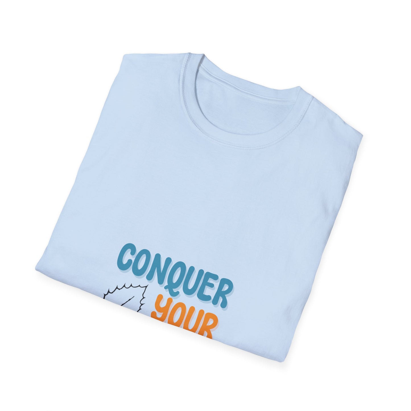 Conquer Your goals  Unisex Softstyle T-Shirt