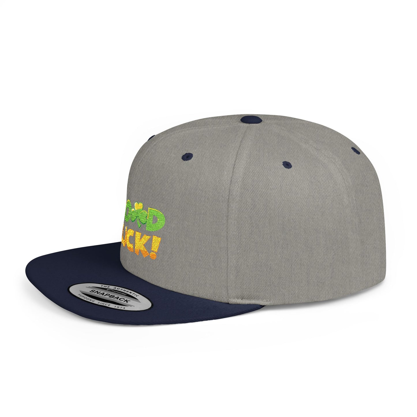 Good Luck Flat Bill Snapback