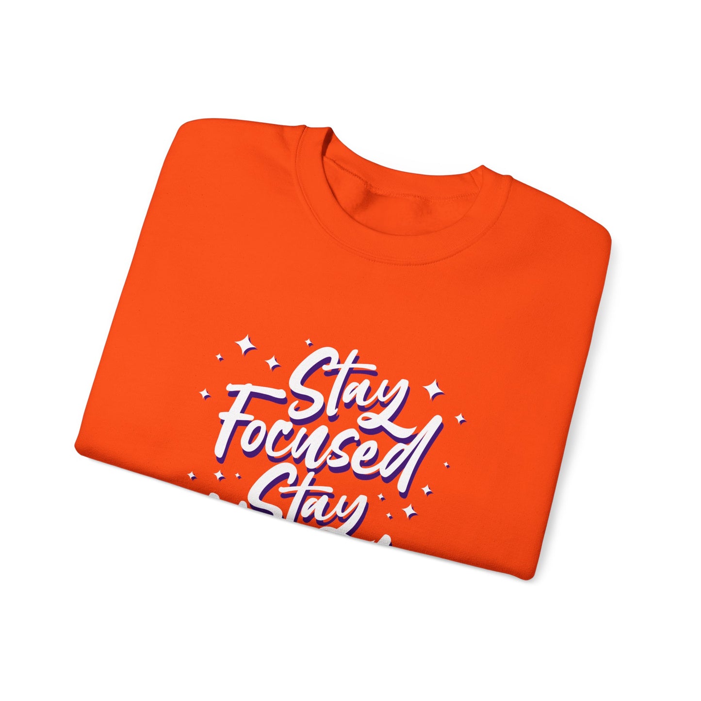 Stay Focused Stay Humble Unisex Heavy Blend™ Crewneck Sweatshirt