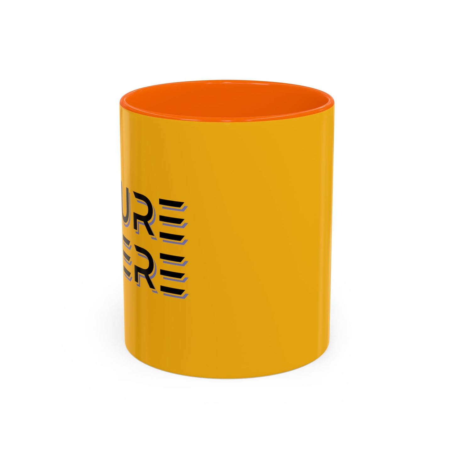 Future Is Here Accent Coffee Mug (11, 15oz)