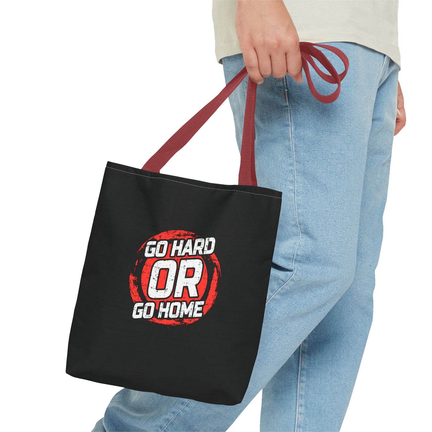 Go Hard Or Go Home Tote Bag (AOP)