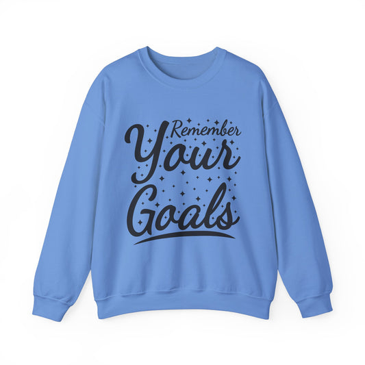 Remember Your Goals Unisex Heavy Blend™ Crewneck Sweatshirt