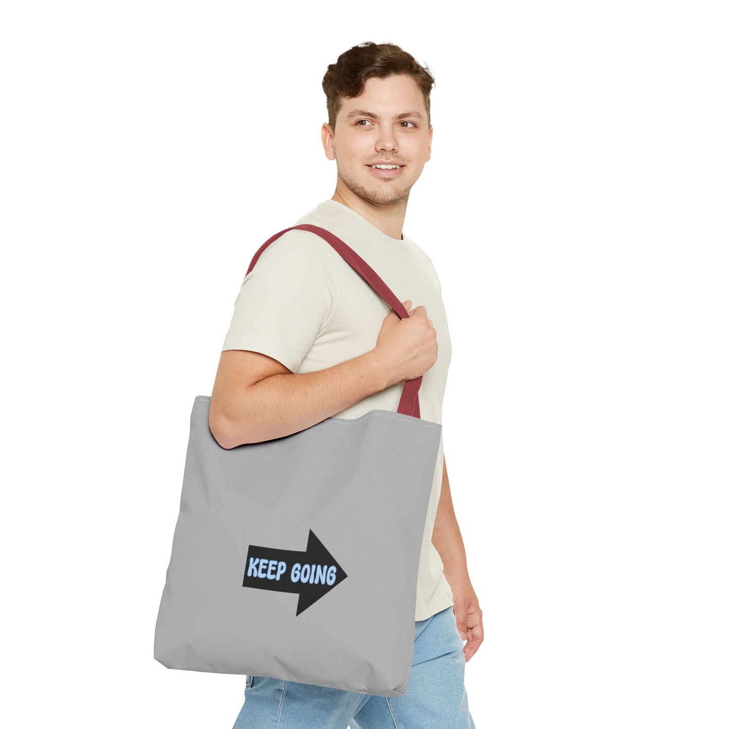 Keep Going Tote Bag (AOP)