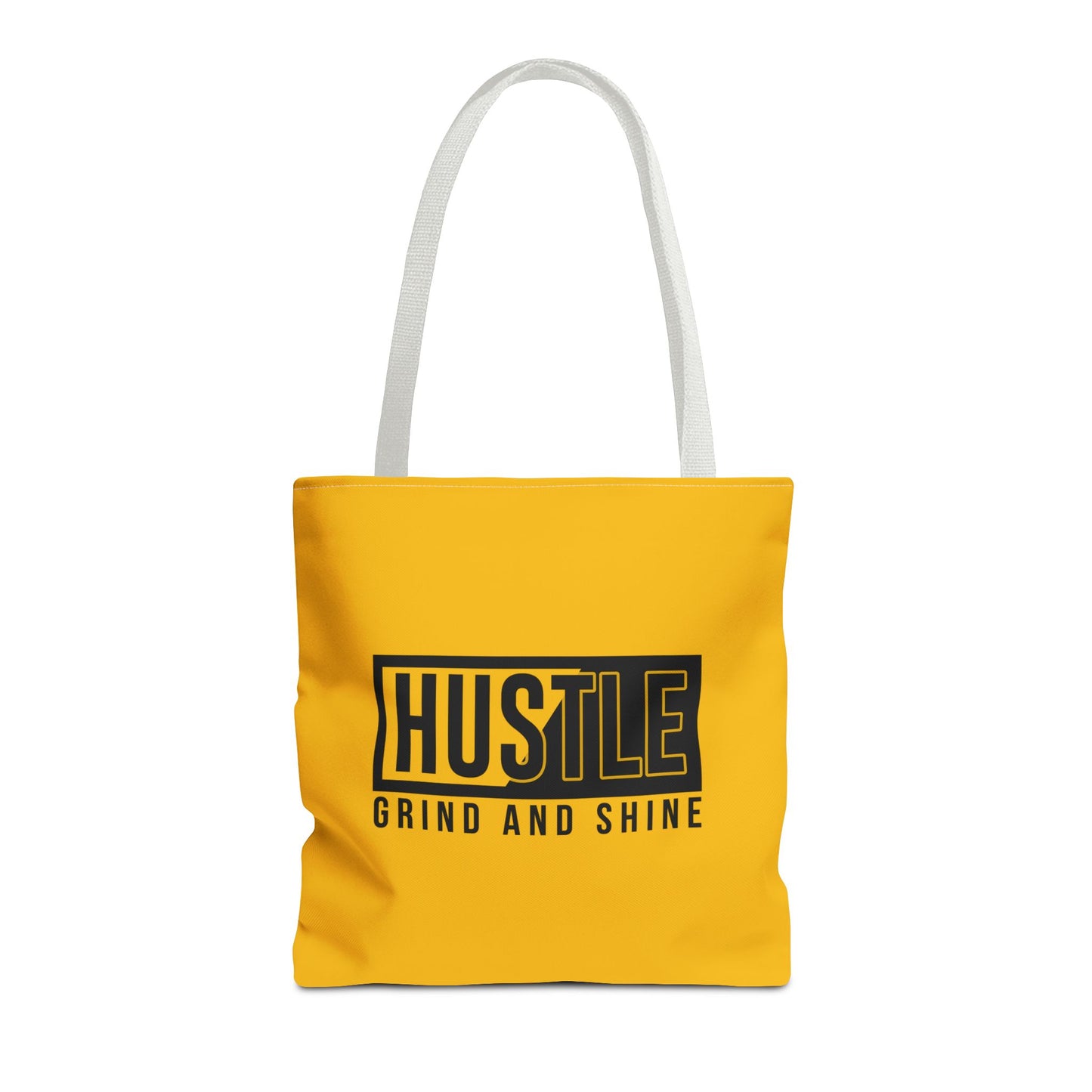 Hustle Grind And Shine Tote Bag (AOP)