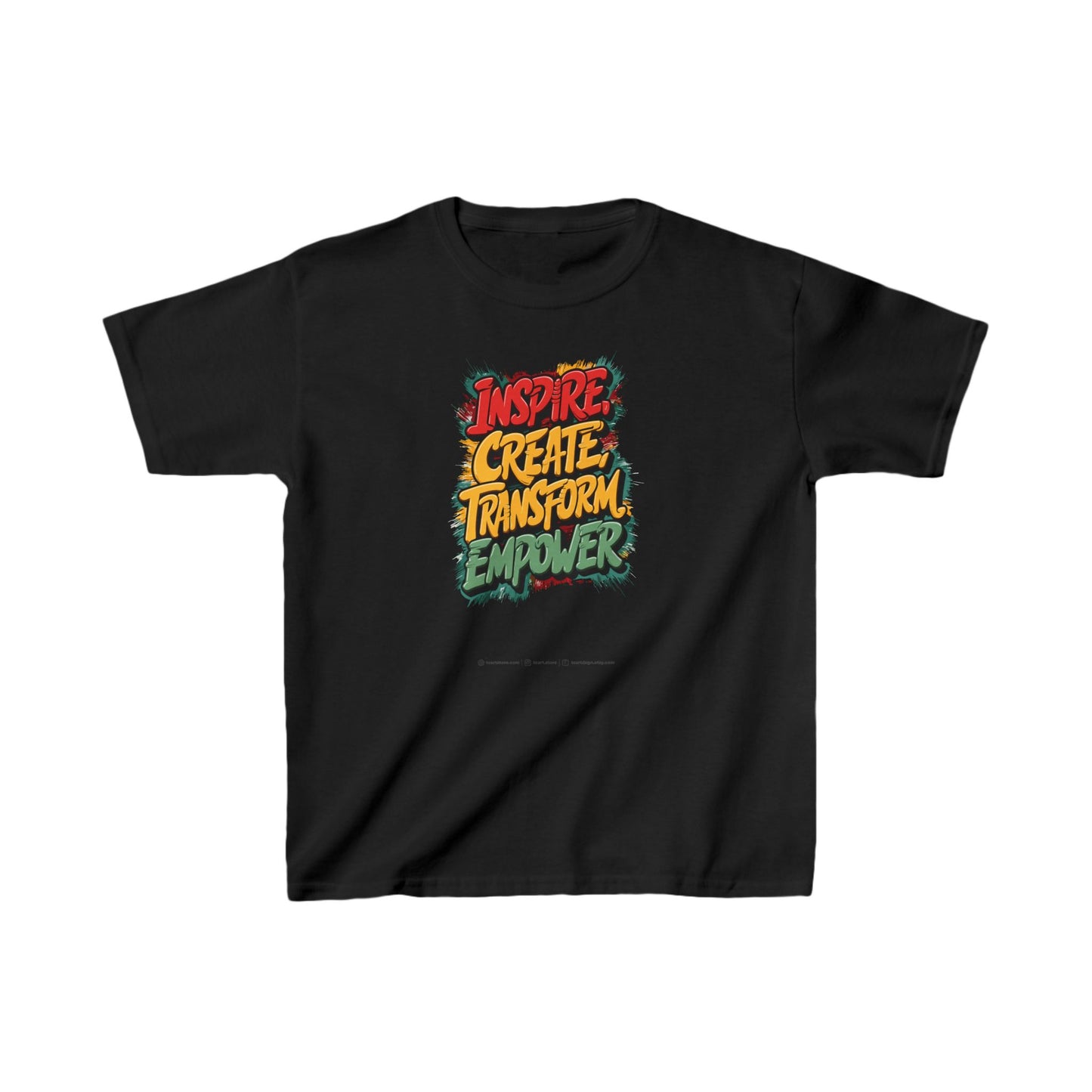 Inspire Create Transform Empower Kids Heavy Cotton™ Tee