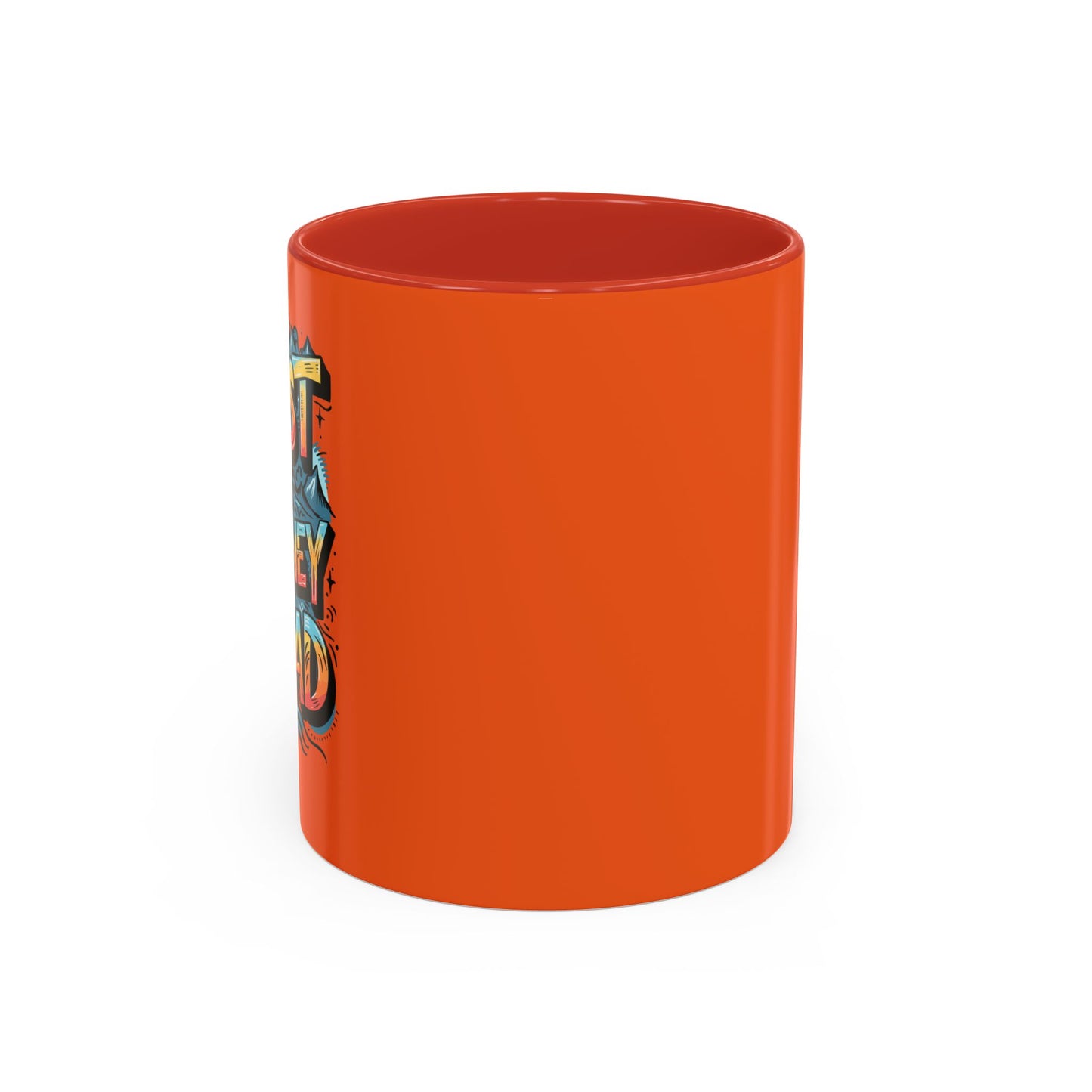 Trust The Journey Ahead Accent Coffee Mug (11, 15oz)