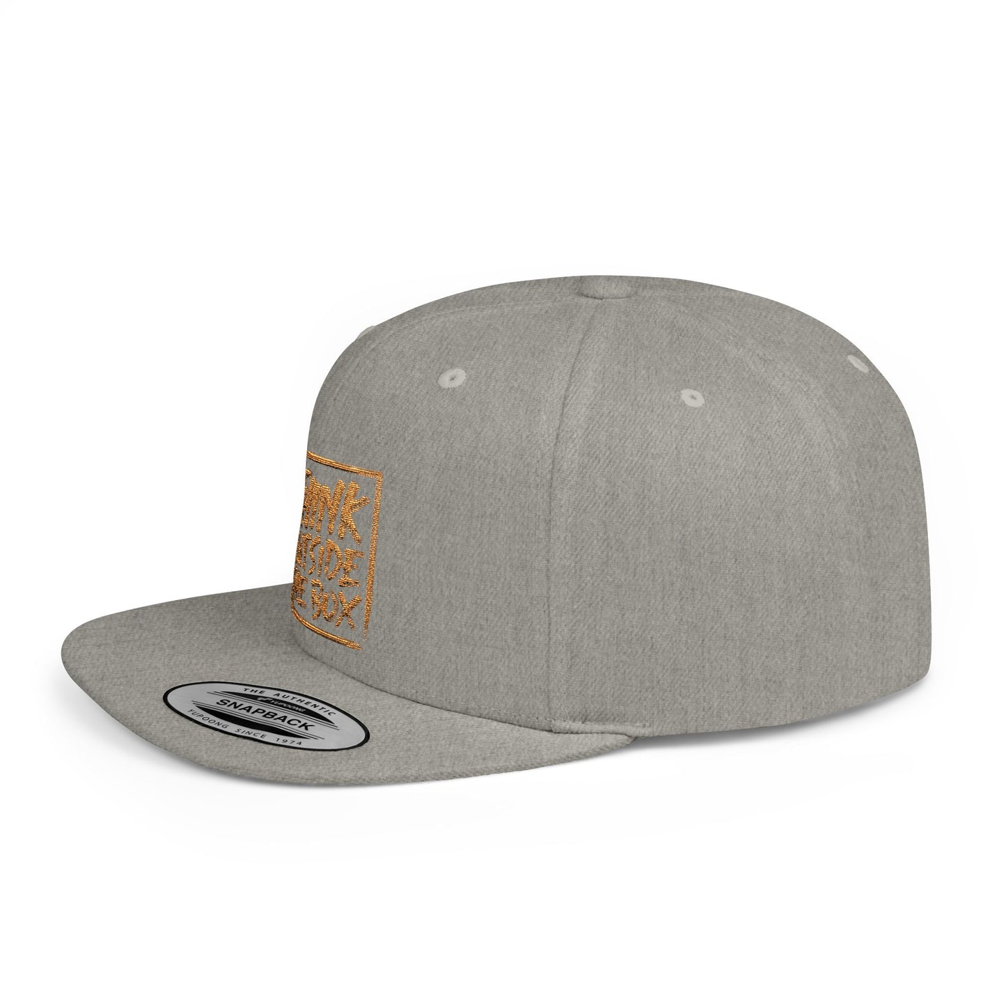 Think Outsidethe Box Flat Bill Snapback