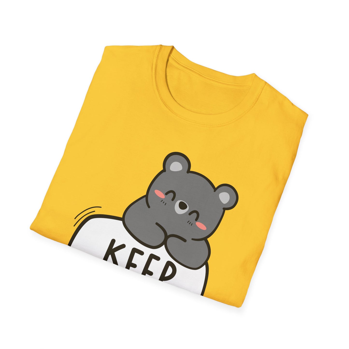 keep going Unisex Softstyle T-Shirt