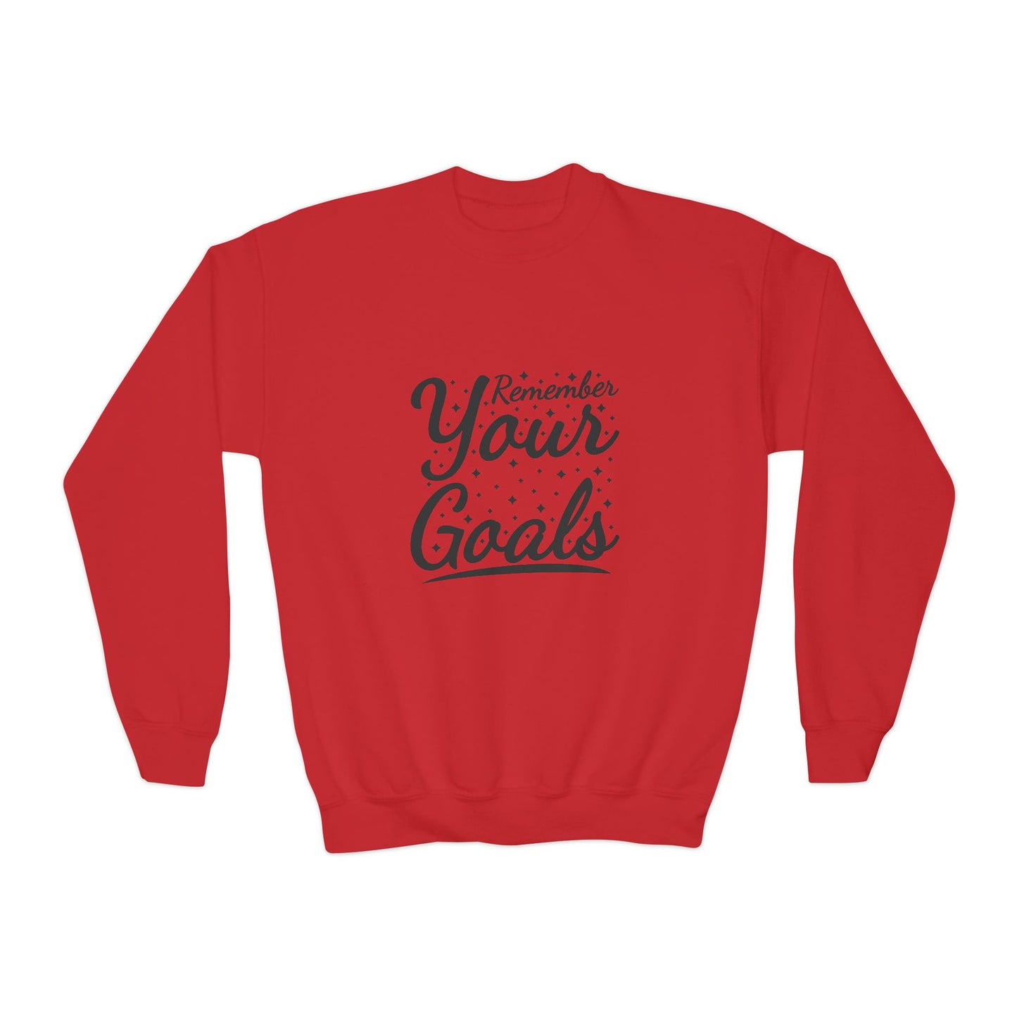 Remember Your Goals Youth Crewneck Sweatshirt