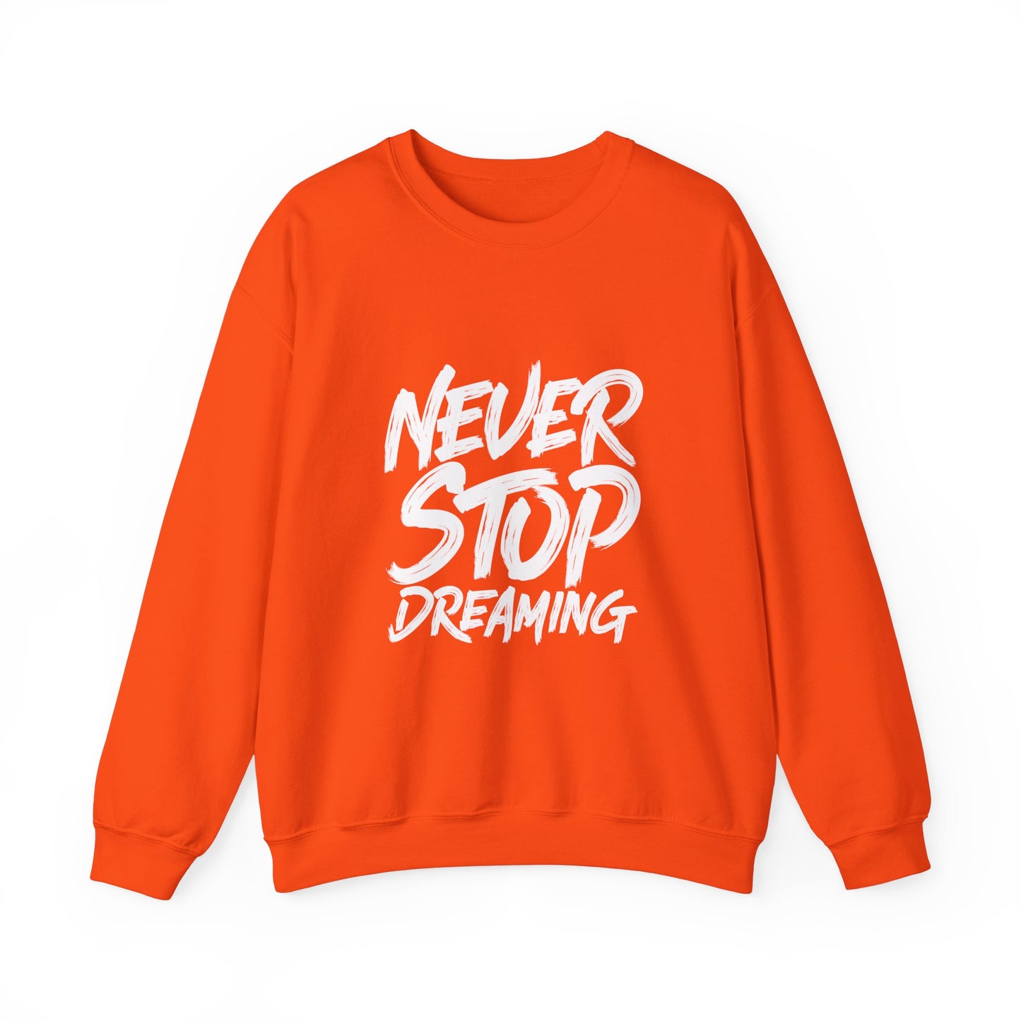 Never Stop Dreaming Unisex Heavy Blend™ Crewneck Sweatshirt